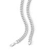 Thumbnail Image 2 of 9.0mm Miami Cuban Curb Chain Necklace in Solid Sterling Silver - 22"