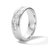 Thumbnail Image 2 of 1/2 CT. T.W Baguette and Round Diamond Band in 10K White Gold
