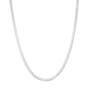 Thumbnail Image 1 of 3.3mm Flat Mariner Chain Necklace in Solid Sterling Silver - 20"