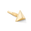 Thumbnail Image 4 of Pyramid Single Cartilage Stud Earring in 14K Gold