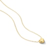 Thumbnail Image 4 of Puffed Heart Pendant in Sterling Silver with 18K Gold Plate