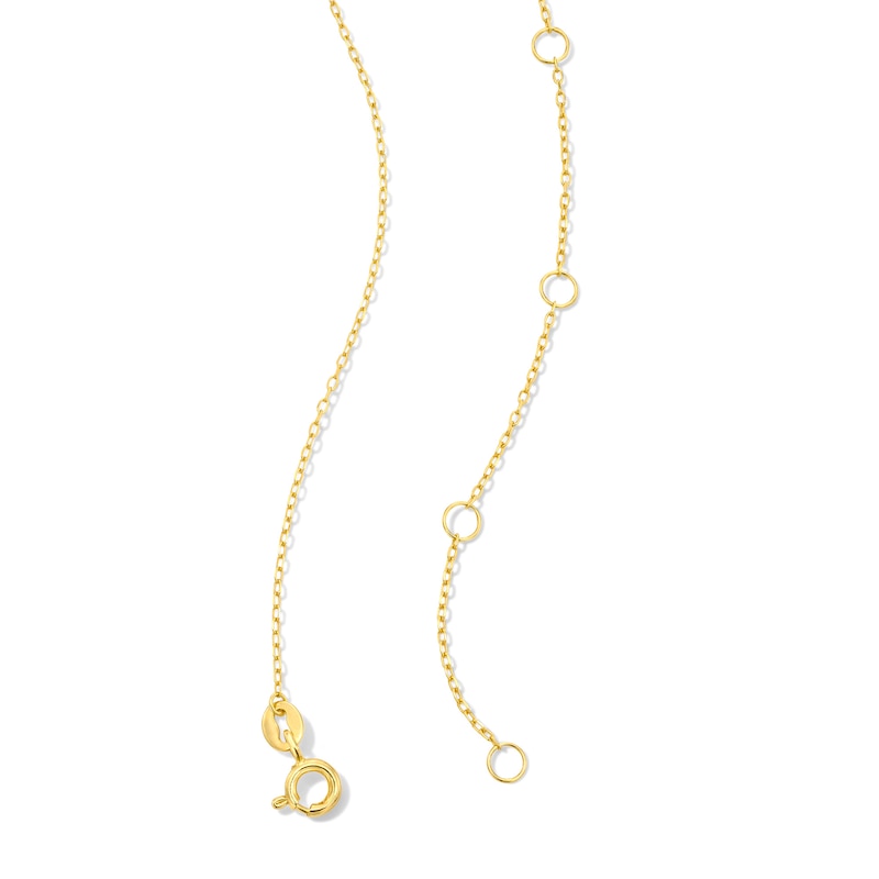 Main Image 5 of Puffed Heart Pendant in Sterling Silver with 18K Gold Plate