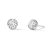 Thumbnail Image 1 of 1 CT. T.W. Certified Lab-Grown Diamond Solitaire Pendant and Stud Earrings Set in Sterling Silver (I/SI2)