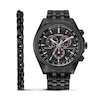 Thumbnail Image 1 of Men’s Citizen Eco-Drive® Perpetual Calendar Chrono Watch with Black Dial and Bracelet Set (Model: BL5627-57E)