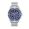 Thumbnail Image 1 of Men's Bulova Chronograph Watch in Stainless Steel with Blue Dial (Model: 98B325)