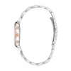 Thumbnail Image 2 of Ladies' Bulova Analog Watch in Two-Tone Stainless Steel with Mother-of-Pearl Dial and Crystal Bezel (Model: 98L258)