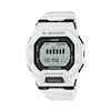 Thumbnail Image 1 of Casio G-Shock MOVE Tracker Digital Watch with Black Dial and White Resin Strap (Model: GBD200-7)