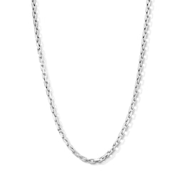 4.5mm Box Anchor Chain Necklace in Solid Stainless Steel - 22"