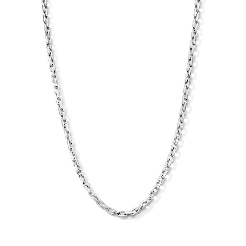 Main Image 1 of 4.5mm Box Anchor Chain Necklace in Solid Stainless Steel - 22"