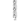 Thumbnail Image 3 of 1/10 CT.T.W. Diamond Link Bracelet in Stainless Steel - 8.75"