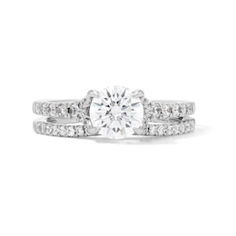1-1/2 CT. T.W. Certified Lab-Grown Diamond Bridal Set in 10K White Gold (F/VS2)
