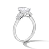 Thumbnail Image 5 of 2-1/4 CT. T.W. Pear-Shaped Lab-Grown Diamond Engagement Ring in 14K White Gold (F/VS2)