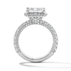 Thumbnail Image 2 of Vera Wang Love Collection 4-3/8 CT. T.W. Princess-Cut Certified Lab-Grown Diamond Frame Engagement Ring in Platinum (F/VS2)