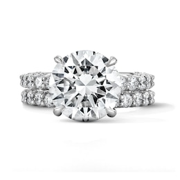 Vera Wang Love Collection 7-1/4 CT. T.W. Certified Lab-Grown Diamond Bridal Set in 14K White Gold (F/VS2)