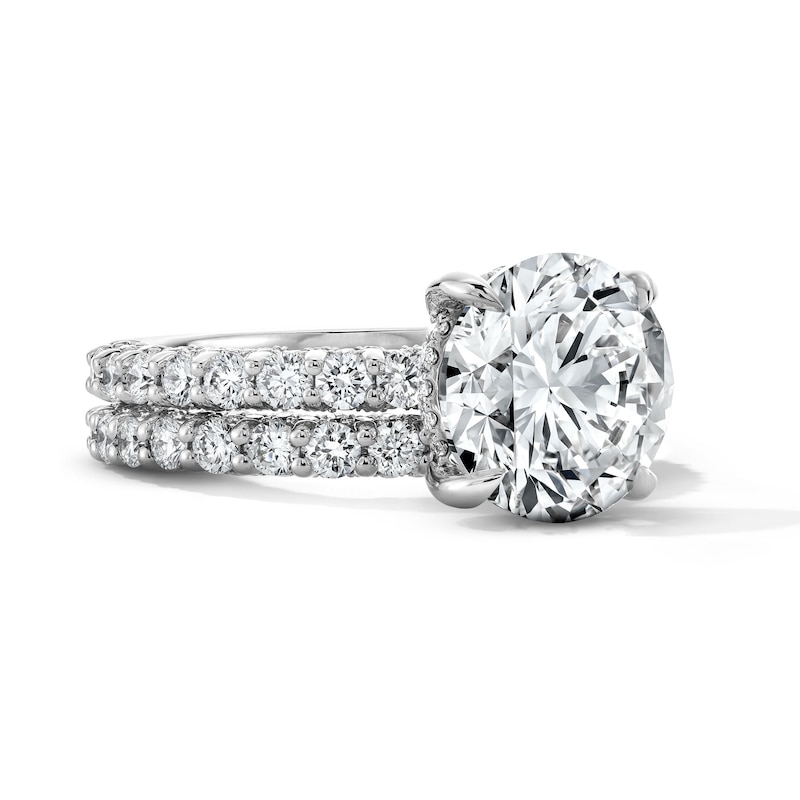 Main Image 3 of Vera Wang Love Collection 7-1/4 CT. T.W. Certified Lab-Grown Diamond Bridal Set in 14K White Gold (F/VS2)