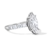 Thumbnail Image 4 of 4 CT. T.W. Marquise-Cut Certified Lab-Grown Diamond Engagement Ring in 14K White Gold (F/VS2)