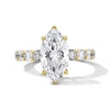Thumbnail Image 1 of 4 CT. T.W. Marquise-Cut Certified Lab-Grown Diamond Engagement Ring in 14K Gold (F/VS2)