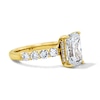 Thumbnail Image 4 of 4 CT. T.W. Radiant-Cut Certified Lab-Grown Diamond Engagement Ring in 14K Gold (F/VS2)