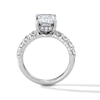 Thumbnail Image 3 of 4 CT. T.W. Radiant-Cut Certified Lab-Grown Diamond Engagement Ring in 14K White Gold (F/VS2)