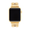 Thumbnail Image 1 of Ladies' Coach Apple Watch Straps Interchangeable Replacement Heart-Link  Band (Model: 14700336)