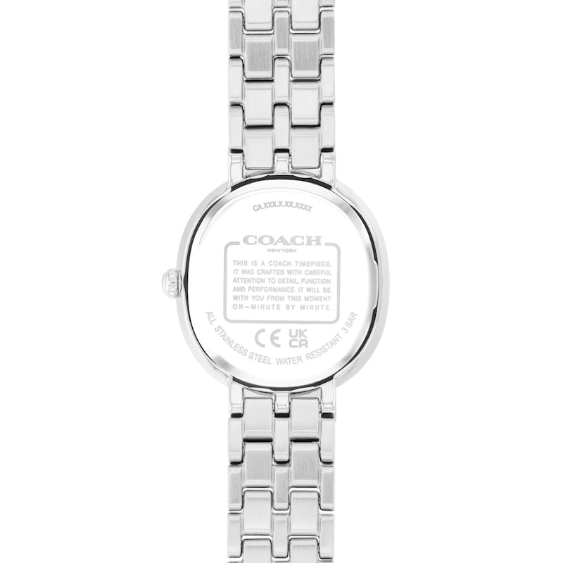 Main Image 3 of Ladies' Coach Harlow Stainless Steel Watch with Silver-Tone Dial (Model: 14504659)