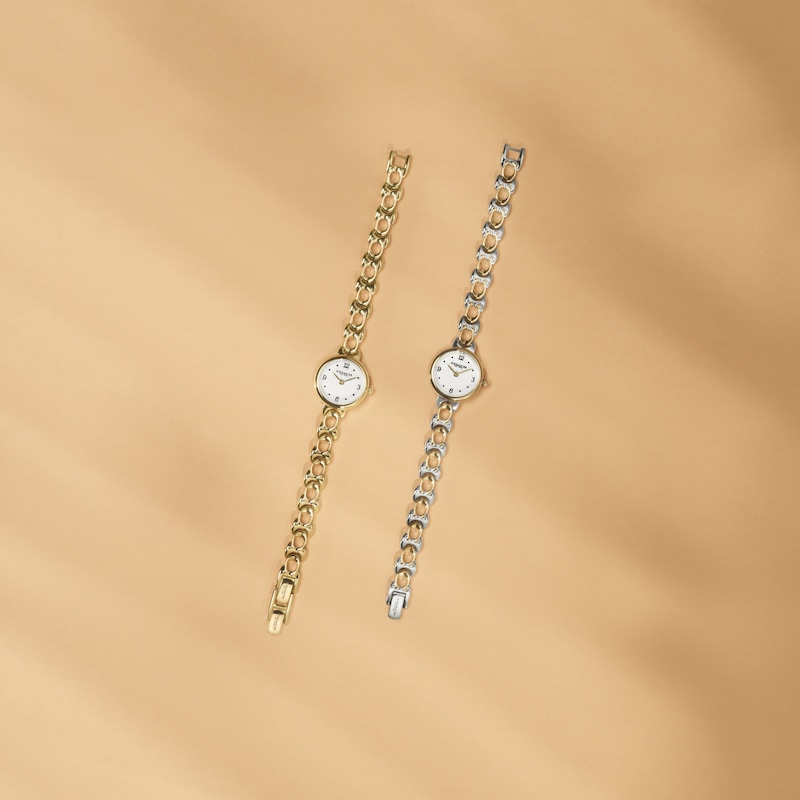 Main Image 5 of Ladies' Coach Iris Two-Tone Stainless Steel Watch with Chalk Dial (Model: 14504653-T)