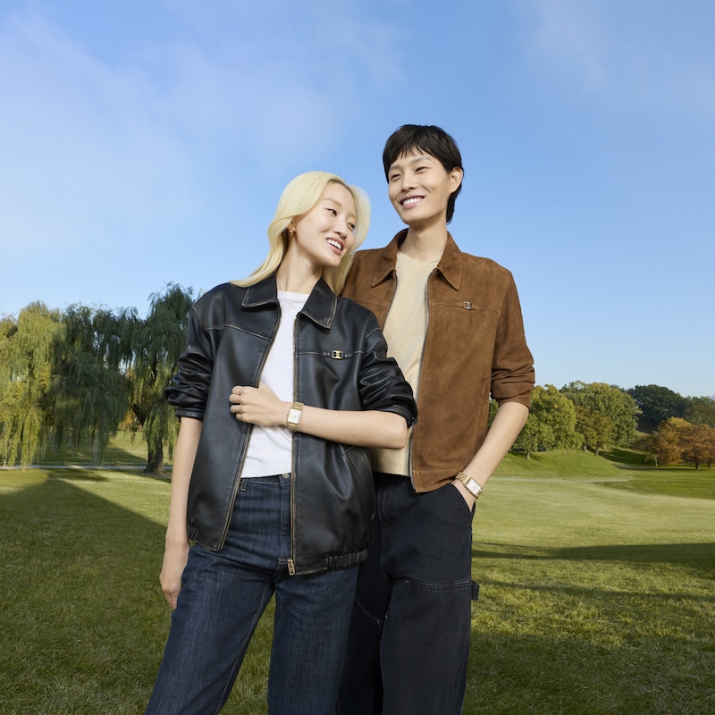 Main Image 6 of Coach Elliot Gold-Tone IP Stainless Steel Watch with Silver-Tone Dial   (14400048-T)