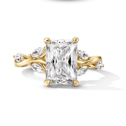2-3/8 CT. T.W. Radiant-Cut Certified Lab-Grown Diamond Engagement Ring in 14K Yellow Gold (F/VS2)