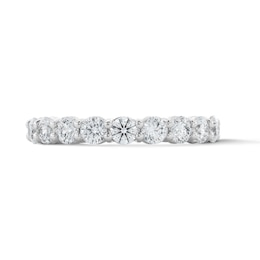 1 CT. T.W. Lab-Grown Diamond Anniversary Band in 14K White Gold (F/VS2)