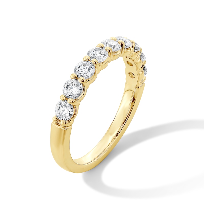 Main Image 4 of 1 CT. T.W. Lab-Grown Diamond Anniversary Band in 14K Gold (F/VS2)