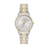 Thumbnail Image 1 of Ladies' Bulova Classic Diamond Accent Two-Tone IP Stainless Steel Watch with Silver-Tone Dial (Model: 98P197)