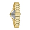 Thumbnail Image 3 of Ladies' Bulova Classic Crystal Gold-Tone IP Stainless Steel Watch with Mother-of-Pearl Dial (Model: 98L256)
