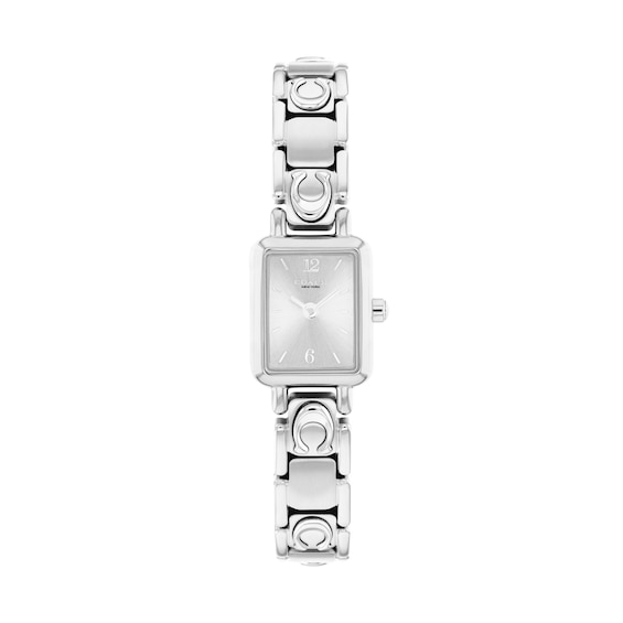 Ladies' Coach Mara Stainless Steel Watch with Silver-Tone Dial (Model: 14504671)