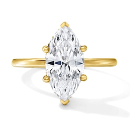 2-3/4 CT. T.W. Certified Marquise-Cut Lab-Grown Diamond Solitaire Engagement Ring in 14K Gold (F/VS2)