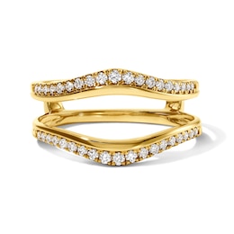 1/3 CT. T.W. Lab-Grown Diamond Contour Enhancer Ring in 14K Gold (F/VS2)