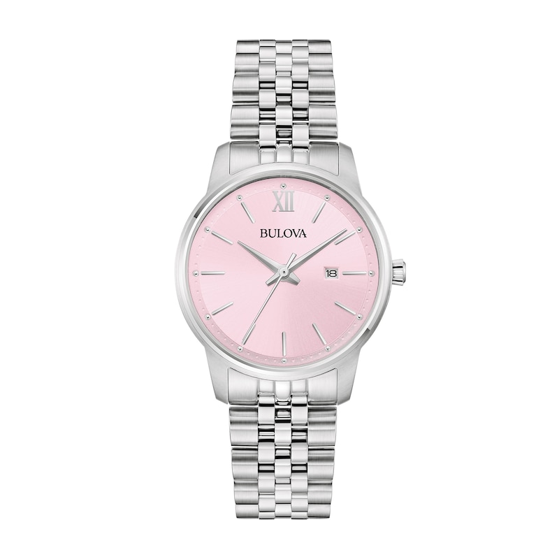 Main Image 1 of Ladies' Bulova Classic Stainless Steel Watch (Model: 96M178)