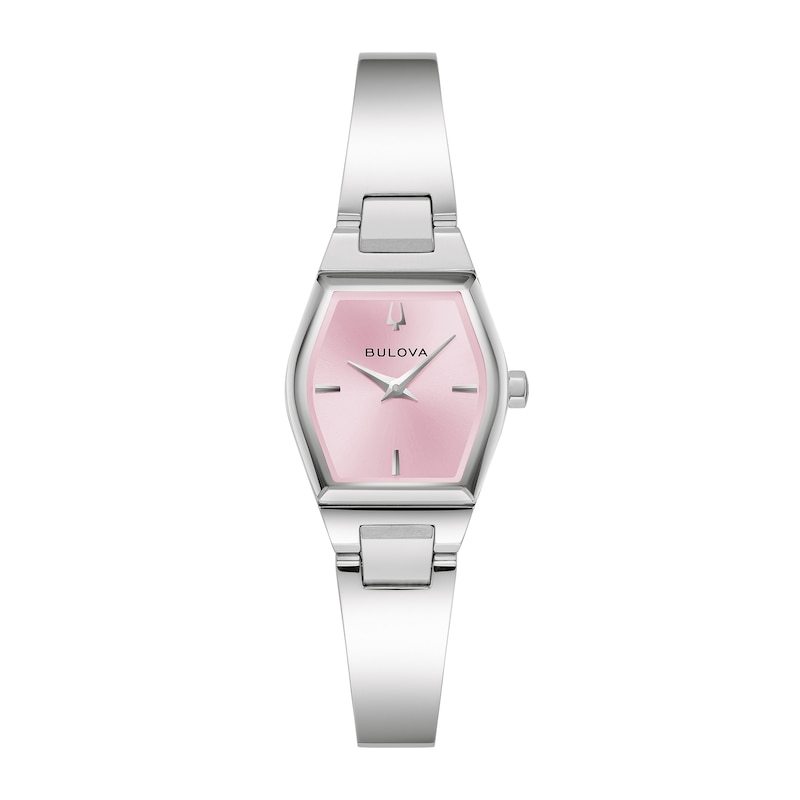 Main Image 1 of Ladies' Bulova Gemini Stainless Steel Bangle Watch (Model: 96L369)