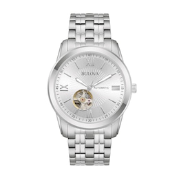 Men's Bulova Classic Automatic Stainless Steel Watch (Model: 96A358)