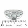 Thumbnail Image 3 of Previously Owned - 3/4 CT. T.W. Multi-Baguette Diamond Three Stone Ring in 14K White Gold