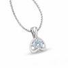 Thumbnail Image 0 of Previously Owned - 1/2 CT. Celebration Diamond® Solitaire Pendant in 18K White Gold