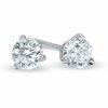 Thumbnail Image 0 of Previously Owned - 1/3 CT. T.W. Celebration Diamond® Solitaire Stud Earrings in 18K White Gold