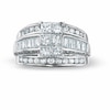 Thumbnail Image 1 of Previously Owned - 2 CT. T.W. Diamond Multi-Stone Ring in 14K White Gold