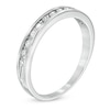 Thumbnail Image 1 of Previously Owned - 1/4 CT. T.W. Diamond Channel Band in 10K White Gold