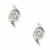 Thumbnail Image 1 of Previously Owned - Sirena™ 1/3 CT. T.W. Diamond Solitaire Stud Earrings in 14K White Gold