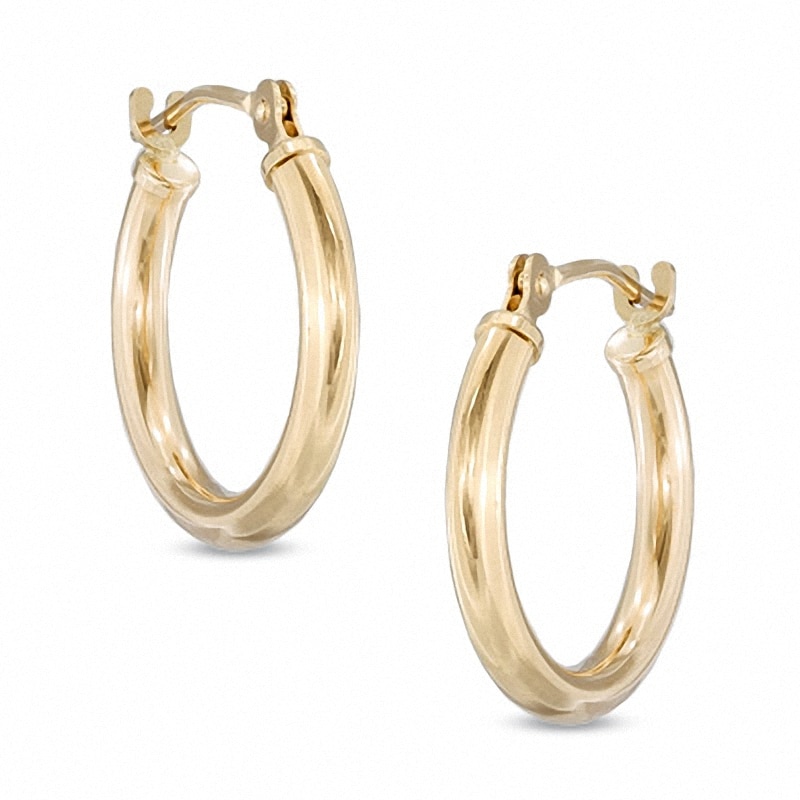 Previously Owned - 16.0mm Hoop Earrings in 14K Gold