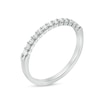 Thumbnail Image 2 of Previously Owned - 1/4 CT. T.W. Diamond Ribbon Band in 14K White Gold