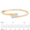Thumbnail Image 2 of Previously Owned - 1/2 CT. T.W. Endless Diamond® Three Stone Bangle in 14K Gold