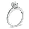 Thumbnail Image 2 of Previously Owned - 5/8 CT. T.W. Pear-Shaped Diamond Frame Engagement Ring in 14K White Gold