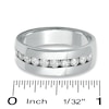 Thumbnail Image 3 of Previously Owned - 1 CT. T.W. Channel Set Diamond Wedding Band in 14K White Gold