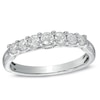 Thumbnail Image 1 of Previously Owned - 1/2 CT. T.W. Diamond Seven Stone Ring in 14K White Gold